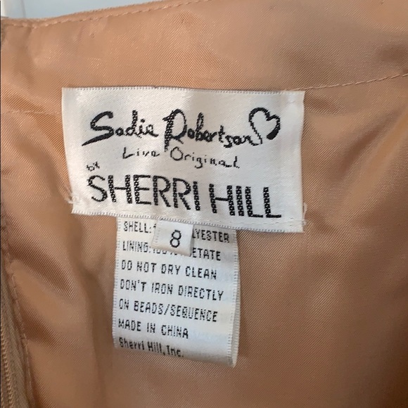 Sherri Hill Blue Prom Dress - Sadie Robertson Line - Picture 2 of 4